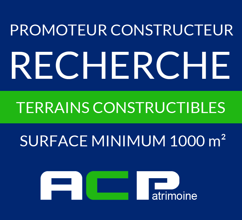 Achat de terrain à construire